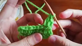 Aprendí un nuevo punto de ganchillo🧶🤚vamos a tejerlo juntos! 