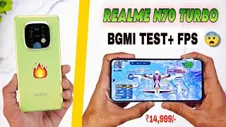 Realme Narzo 70 Turbo 5G Bgmi Pubg Test | Graphics setting| realme narzo 70 Turbo Bgmi battery test