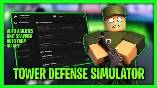 *NEW* Tower Defense Simulator Script - Auto Farm, Auto Strategy, Auto Upgrade Tower (Keyless) 