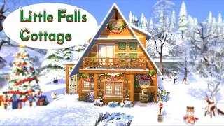 Speed Build | Sims 4 | Little Falls Cottage | With Voice Over