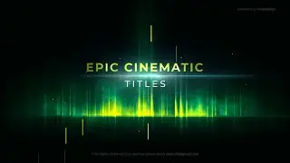 Epic Cinematic Titles - 100% After Effects