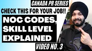 NOC Codes for Express Entry Explained (English) | Find your NOC Code, Skill Type | Canadian Dost