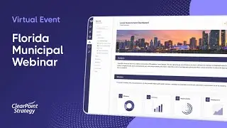 ClearPoint Strategy Florida Municipal Webinar