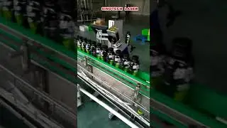 ON THE FLYING LASER MARKING CODING MACHINE CODING PLASTIC BOTTLE
