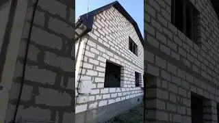 Строю дом своей мечты | Буду благодарен лайку и подписке!#строительство#домизгазоблока #газоблок