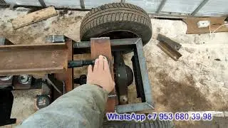 Самодельный минитрактор полный привод. Размеры рамы.