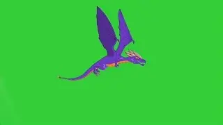 Green screen Dragon Medieval flying Free download N