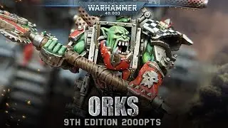 Orks COMPLETE ARMY Warhammer 40K 9th Edition 2000pts