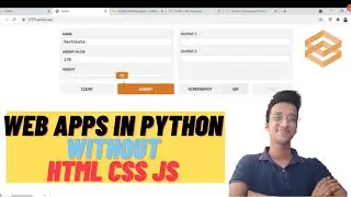 Gradio #1| Build Web Apps In Python| Without HTML, CSS, JS|