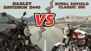 Hero Harley X440 vs Royal Enfield Classic 350: The Battle of Bikes 🔥 #j3vlogs