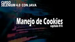 🚀🔴Capitulo 14 - Selenium 4.0 - Manejo de Cookies
