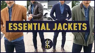 5 ESSENTIAL JACKETS this Fall & Winter for Short Men (Best Jacket Styles to Wear Now)