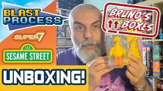 Super7 Reaction - Sesame Street figures Wave 3 & Blind Boxes Wave 1 - Unboxing! | Bruno's Boxes
