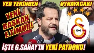İŞTE GALATASARAY'IN YENİ PATRONU! ERDEN TİMUR... | GOLLYWOOD S1B1 🟡🔴