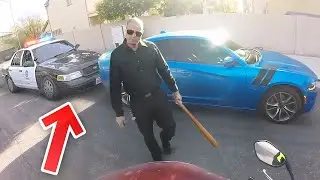 This Idiot Driver Got HUMBLED By A Cop…