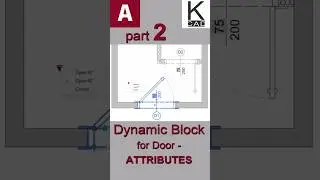 Dynamic Block for Door - part 2 - Attributes