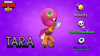 Brawl Stars | Bounty, Solo Showdown (Brawl-O-Ween) and Brawl Ball | Tara -Game Play 🔥🔥🔥