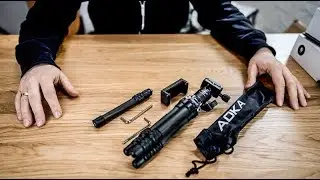 The AOKA CMP 163 Carbon Tripod - Luxurious compact ultra light Tripod