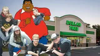 the boys run to dollar tree