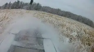 Катание по полю на Аэролодке.осень2019.