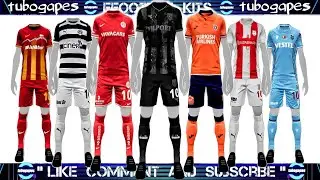 New Kits! All Trendyol Superlig Kits eFootball 2024🔥