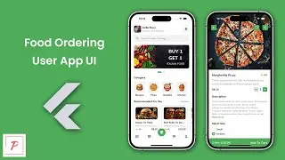 Food Ordering User APP UI in Flutter | Zomato Clone Flutter | Swiggy Clone Flutter | Foody