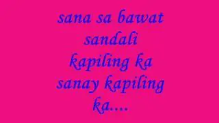 sanay kapiling ka with lyrics