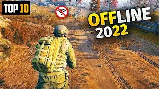 Top 10 Best OFFLINE Games for Android 2022 | Top 10 High Graphics OFFLINE Games for Android