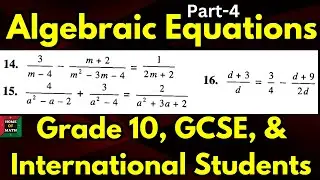 Simplify Algebraic Equation | IGCSE O-Level math practice EP-4