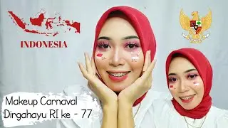 TUTORIAL MAKEUP KEMERDEKAAN RI KE-77 THN🇮🇩 || Filter Makeup kemerdekaan Viral Di tiktok