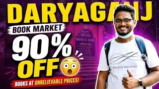 Complete Guide to Cheapest Book Market in Delhi || Mahilla Haat Book Haul (English+हिन्दी)