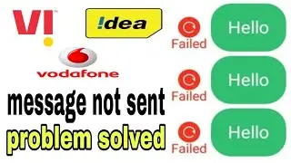 vi sms not sending problem!idea sms not sending problem! vodafone message not sending problem