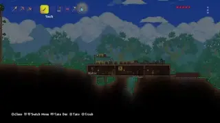 Terraria - Down, in the underground