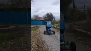 самодельный трицикл на базе скутера 50сс