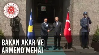 Millî Savunma Bakanı Hulusi Akar, Kosova Savunma Bakanı Armend Mehaj ile Görüştü
