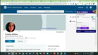 How to ecommerce information from linkedin?