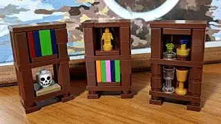 3 шкафа из Лего||туториал