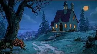 1940s vintage oldies playing in another room 📻 an autumn night by the lake | relax, sleep