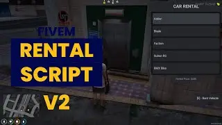 Fivem Rental Script v2 : Multi-framework Vehicle Rental Script, which is perfect for players