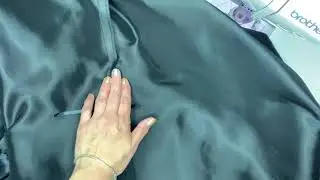 Швейный лайфхак /швейные хитрости /как шить  / как укрепить разрез на юбке или платье / Лайфхак /