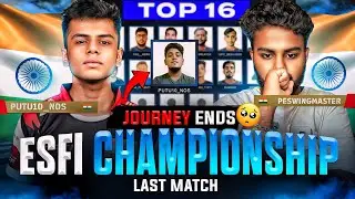 I HATE PENALTY SHOOTOUTS 😔 | LAST GAME OF ESFI CHAMPIONSHIP 🏆| INDIAN REGION KNOCKOUT TOURNAMENT 🇮🇳