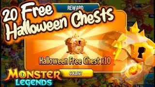 20 Free Halloween Chests | Free Links (Monster Legends)