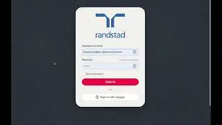 Randstad Assessment platform - how to log in