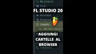 FL Studio - Aggiungere cartelle personalizzate nel Browser - Add your folders to Browser - 