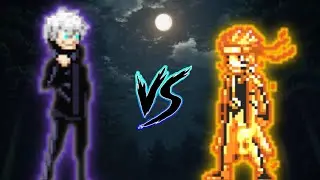 Gojo Satoru V7 VS Naruto OP (all form) in Jump Force Mugen 😱
