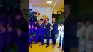 Members of the 18 toast