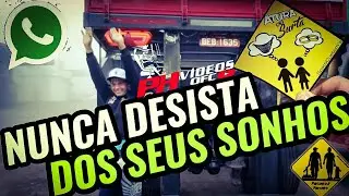 Sonhe,lute, conquiste nunca desista dos seus sonhos !!! motivacional
