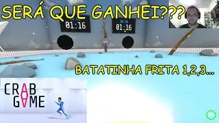 SERÁ QUE GANHEI??? - Crab Game ROUND 6 - Gameplay MALUCA #2