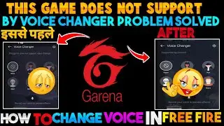 Game space voice changer not supported | this game does not support voice changer realme 8