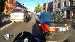 ОПАСНАЯ СИТУАЦИЯ  ПОДРЕЗАЛ на БМВ I ВЕСЁЛЫЕ МОТОПОКАТУШКИ